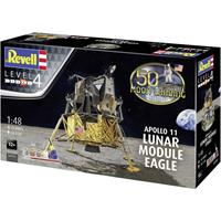 Revell Modellbausatz »Apollo 11 Lunar Module Eagle«, Maßstab 1:48, Jubiläumsset mit Basis-Zubehör