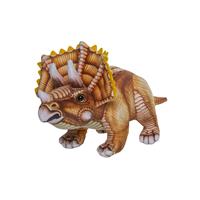 Nature Plush Planet Pluche knuffel dinosaurus Triceratops van 30 cm -