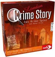 Noris 606201970 - Crime Story London, Detektiv Spiel, Kartenspiel