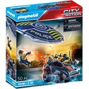 PLAYMOBIL 70781 Polizei-Fallschirm: Verfolgung des Amphibien-Fahrzeugs