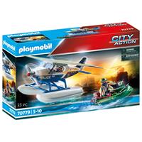 PLAYMOBIL 70779 Polizei-Wasserflugzeug: Schmuggler-Verfolgung