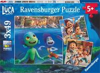 Ravensburger Disney Pixar Luca's Avonturen Puzzel (3x49 stukjes)