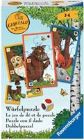 Ravensburger Spieleverlag Ravensburger Mitbringspiel - 20874 - Der Grüffelo Würfelpuzzle - Lustiges Würfel- und Sammelspiel mit dem Grüffelo für Kinder ab 3 Jahren
