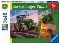 Ravensburger John Deere In Aktie Puzzel (3x49 stukjes)