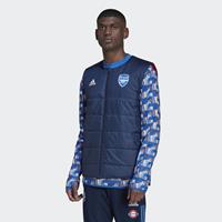 Arsenal X TFL Wendbare Weste Padded - Navy/Active Maroon