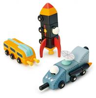 Tender Leaf Toys Speelset Space Race Junior Hout 9-delig