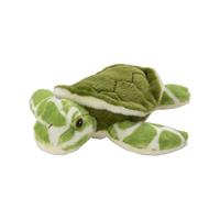 Pluche knuffel zeeschildpad van 19 cm -