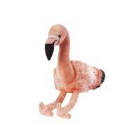 Nature Plush Planet Pluche roze Flamingo knuffel van 35 cm -