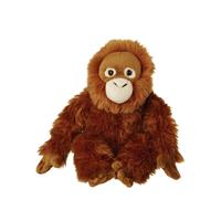 Nature Planet Pluche Orang Utan aap knuffel van 22 cm -