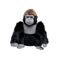 Nature Plush Planet Pluche berg Gorilla aap knuffel van 22 cm -