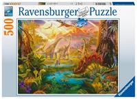 Ravensburger Land of the Dinosaurs 500 Teile Puzzle -16983