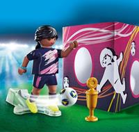 Playmobil 70875 Fußballerin mit Torwand