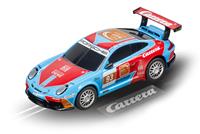 Carrera racebaanauto Go Porsche 997 GT3  1:43 blauw/rood