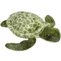 Nature Plush Planet Pluche knuffel dieren Zeeschildpad van cm -