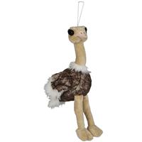 Nature Plush Planet Pluche knuffel dieren Struisvogel van 25 cm -