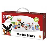 Bing houten blokpuzzel 22 stukjes