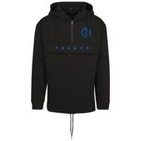 FC Eleven - France Anorak Hoodie - Zwart