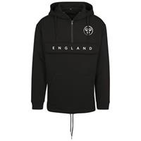 Sportus.nl FC Eleven - England Anorak Hoodie - Zwart