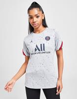 Paris Saint-Germain Training T-Shirt Dri-FIT Strike Jordan x PSG - Grau/Navy Damen