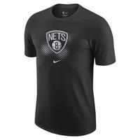 Brooklyn Nets Logo  NBA-herenshirt met Dri-FIT - Zwart