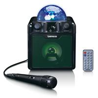 Btc-055bk - Bluetooth Karaokeset Met Lichtbol