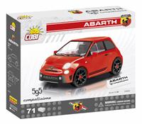 Cobi Bausatz Fiat Abarth 595 Junior 1:35 Rot 71 StÃ¼ck