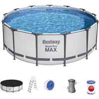 Bestway Zwembadset Steel Pro MAX rond 396x122 cm