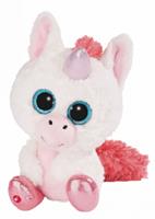 Nici Ausgestopftes Einhorn Glubschis Milky-fee Junior 25 Cm WeiÃŸ/rosa