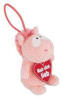 Knuffel met lus Nici Merry Heart Hab dich lieb