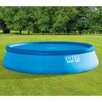 Intex Pool-Solarplane Blau 457 cm Polyethylen - Blau