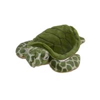 Nature Planet Pluche Karetschildpad/zeeschildpad knuffel van 35 cm -