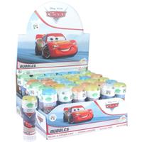 Disney 6x  Cars bellenblaas flesjes met bal spelletje in dop 60 ml voor kinderen