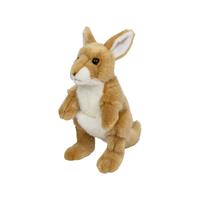 Nature Plush Planet Pluche Kangoeroe knuffel van 27 cm -