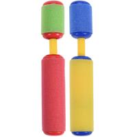 2x Waterpistool/waterpistolen van foam 15 cm -