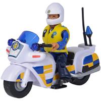Simba Brandweerman Sam - Politie motorfiets speelgoedvoertuig