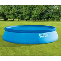 Intex Pool-Solarplane Blau 488 cm Polyethylen - Blau