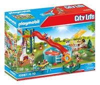 Playmobil ÃÂ 70987 zwembadfeest met glijbaan