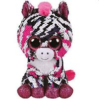 Flippables zoe the zebra 15cm