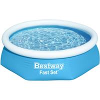 Bestway Zwembad Fast Set opblaasbaar rond 244x66 cm 57265