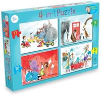 Tucker's Fun Factory Harmen van Straaten Puzzel (12+16+20+24 stukjes)