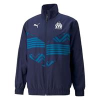 Marseille Jacke Pre Match - Navy/Weiß