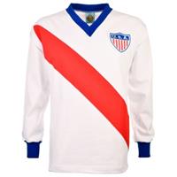 Sportus.nl Verenigde Staten Retro Voetbalshirt WK 1950