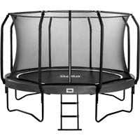 Salta first class trampoline rond met veiligheidsnet (Diameter: 366 cm, Kleur rand: zwart)