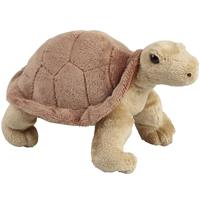 Pluche knuffel dieren Land Schildpad van 18 cm -