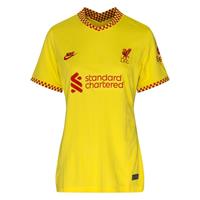 Nike Liverpool FC 2021/22 Third Shirt Damen - Damen, Chrome Yellow/Rush Red