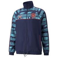 Manchester City Track Vest FtblHeritage - Navy/Turquoise
