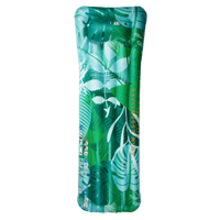 Swim Essentials Luxus-Wasserbett Green Tropical Leaves