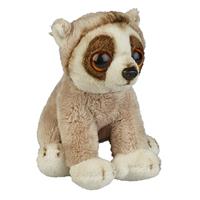 Ravensden Pluche knuffel dieren Slow Lorie aapje 15 cm -