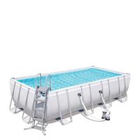 Bestway International Limited -  Power Steel™ Frame Pool Komplett-Set, eckig 549x274x122 cm 56466