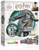 Wrebbit 3D Puzzel - Harry Potter Gringotts Bank (300 stukjes)